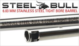 MadBull 6,03 x 229mm. Steel Bull Tight Bore Precision Inner Barrel